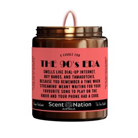 Scent Nation Australia Nostalgic 90's Gift 90's Themed Birthday Gifts Women,Mum, Sister Birthday 30th 40th Birthday Gift Best Friend Unique 90's Decor Accessories Novelty Gift (90's Era)