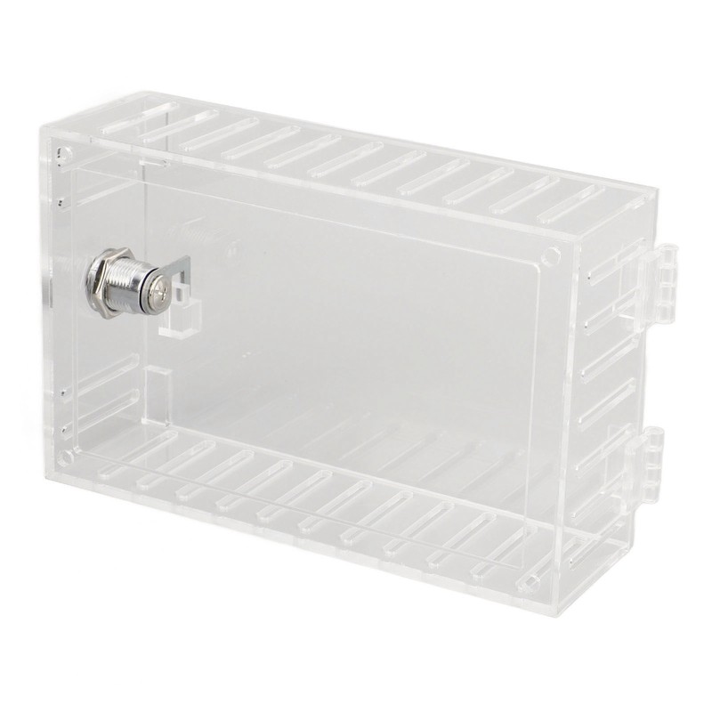 Thermostat Lock Box Universal Large Transparent Thermostat Protective Guard for