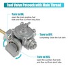 uxcell Motorcycle Fuel Valve Petcock with Male Thread for Honda