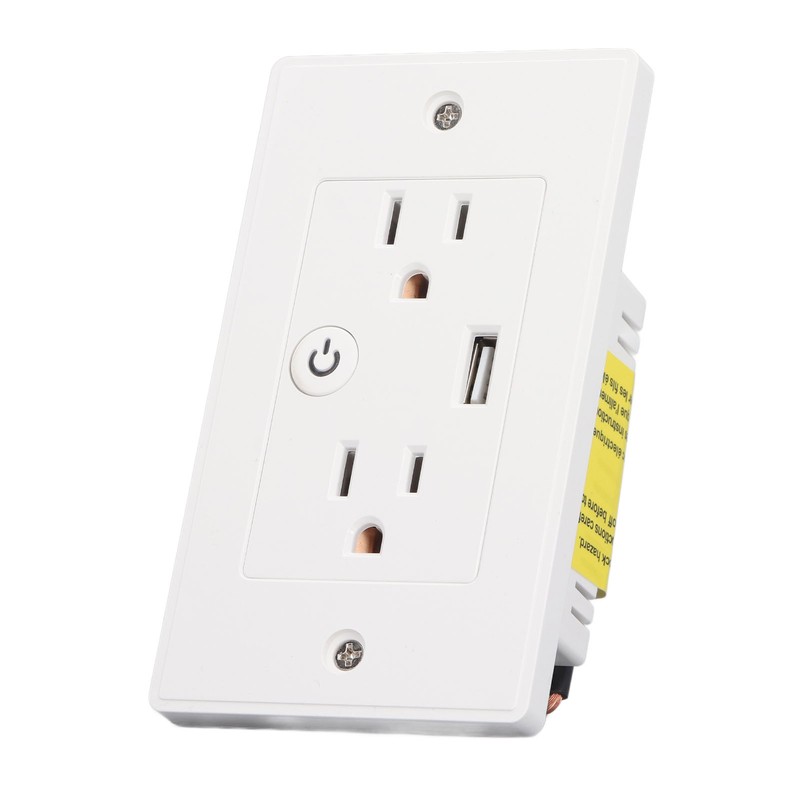 Smart Wall Outlet USB Voice Control Multifunctional WiFi Wall Socket