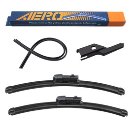 AERO Avenger 24"+20" Premium All-Season Beam Windshield Wiper Blades OEM Replacement for Land Rover Discovery 2021-2017 (Set of 2)