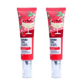 White Glo Strawberries & Cream Whitening Toothpaste 70g (Pack of 2) – Gentle Teeth Whitening with Natural Strawberry Flavor – Enamel Safe & Fluoride Protection for Daily Use