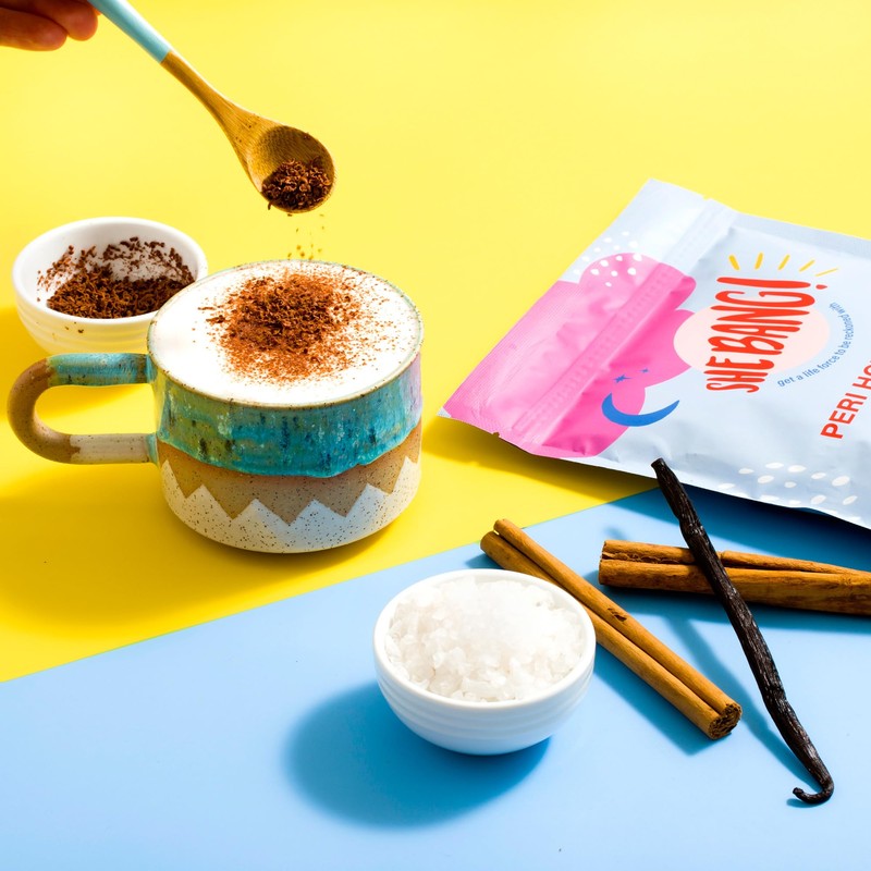 SheBANG! Woman Peri Hot Choccy with Magnesium Glycinate and Hops