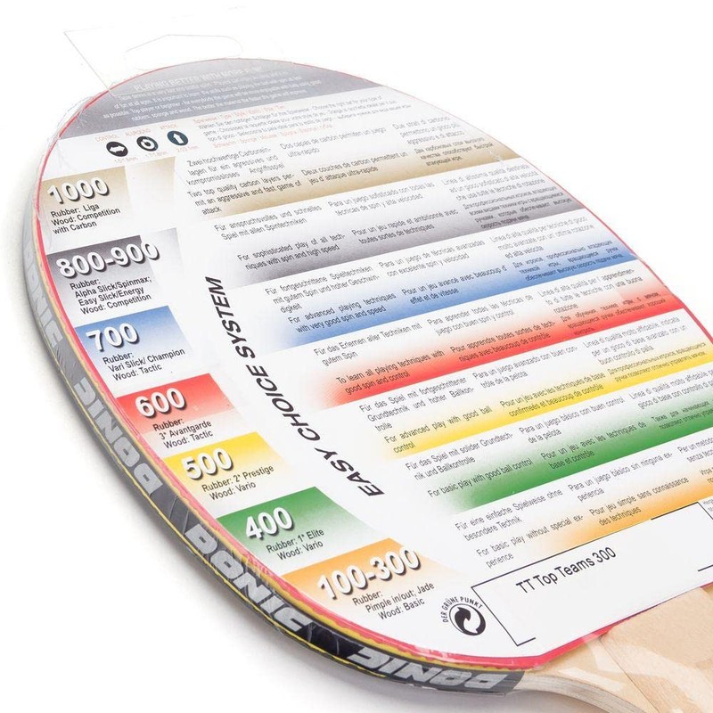 DONIC Top Team 300 Table Tennis Bat