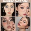 nooepc NOOEPC - Gemas para el rostro, gemas para el