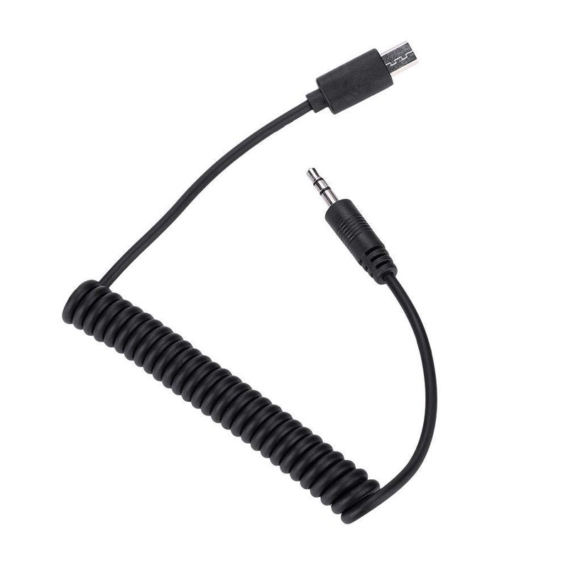 Shutter Release Cable, RM-VPR1 Connection Cable for 3.5mm/2.5mm S2 Trigger