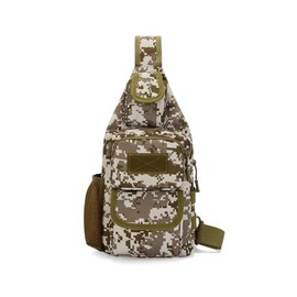 SHUIMNH Sling Bag Crossbody Backpack for Men,Handiness Skiing Sling Bag, Lightweight Daypack for Hiking Travel (Camouflage)