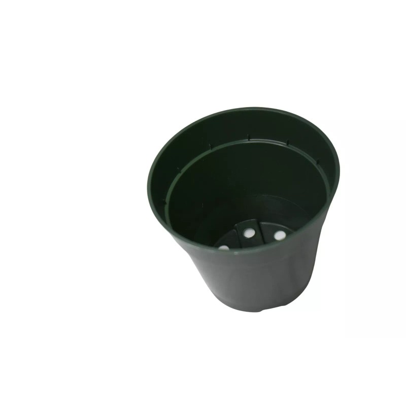 Landmark Plastics 4.5 inch HEAVY-DUTY GREEN Round Nursery Pots -