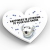 Global Designs Bedlington Whippet Happiness Is Your Dog Snoring Katie