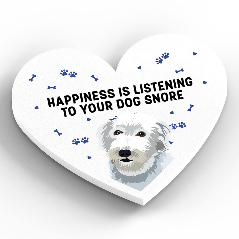 Global Designs Bedlington Whippet Happiness Is Your Dog Snoring Katie