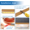 Floor Transition Strip Self Adhesive Carpet & Flooring Transitions Edging