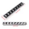 Marine Vent Grille Oblong Stainless Steel 8 Slots Grid Cover