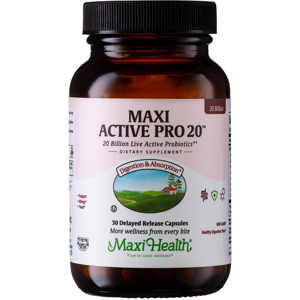 Maxi Health Probiotics for Digestive Health and Gut ?15 Strains,