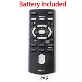 Unbranded RM-X211 Replace Remote for Sony Car Stereo CDX-GT66UPW CDX-GT56UI CXS-GT5616F