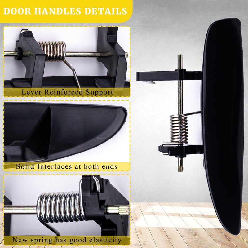 Exterior Outside Door Handles Replacement Car Compatible with 1994-2001 Acura