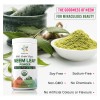 Organic Aura Polvo De Hoja De Neem Puro Orgánico 16oz