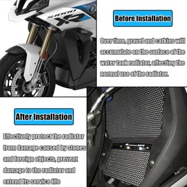 KAGEFUNE For S1000XR M000XR S 1000 XR M1000 XR 2025 Aluminum Alloy Modified Radiator Grille Guard Protector s 1000 xr s1000 xr s 1000xr s1000xr m1000xr 2020-2025 Motorcycle Parts (S1000XR)