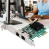 10/100/1000Mbps RJ-45*2 Dual port PCI-Ex1 GigabiT network Card for 8102-T2