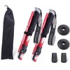 ThreeH 2 Pack Hiking Poles Foldable Trekking Poles Exercise Travel
