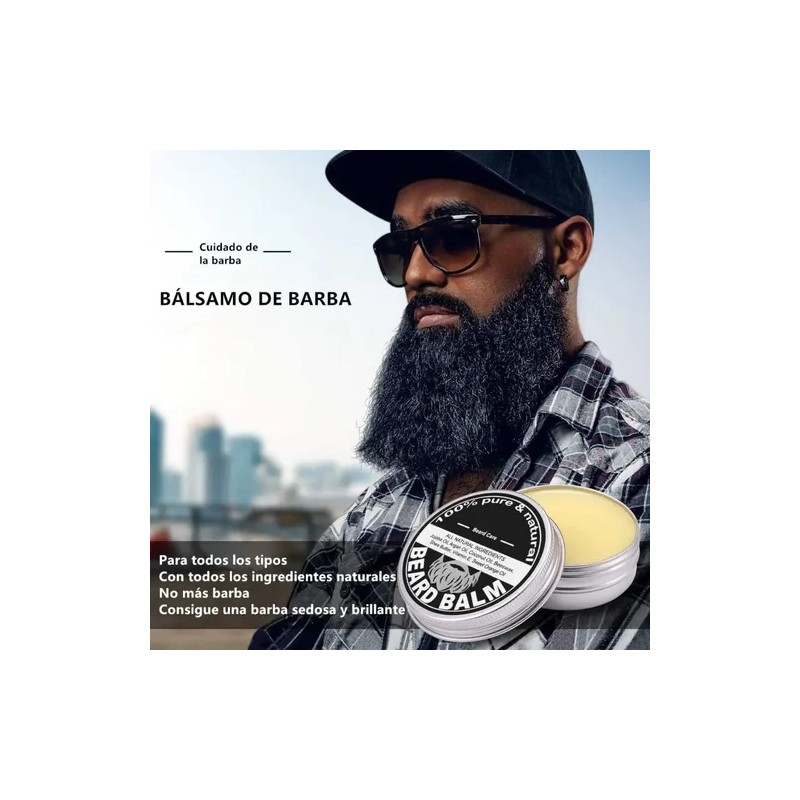 Kit Barba Cuidado Para Hombres, Herramientas De Aseo 6pcs