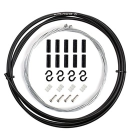 DY.2ten Bicycle Shift Cable Set, Shift Cable, 0.16 inch (4 mm), 6.6 ft (2 m), Universal Bicycle Replacement Bicycle Parts Set