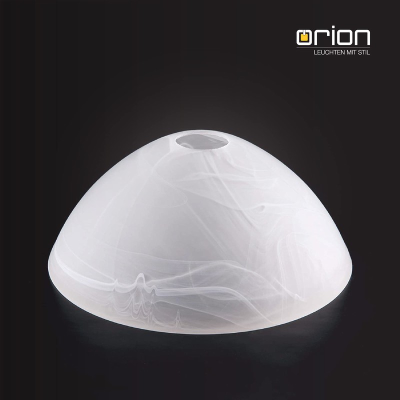 Alabaster Glass Lampshade - Replacement Glass - Diameter: 250 mm