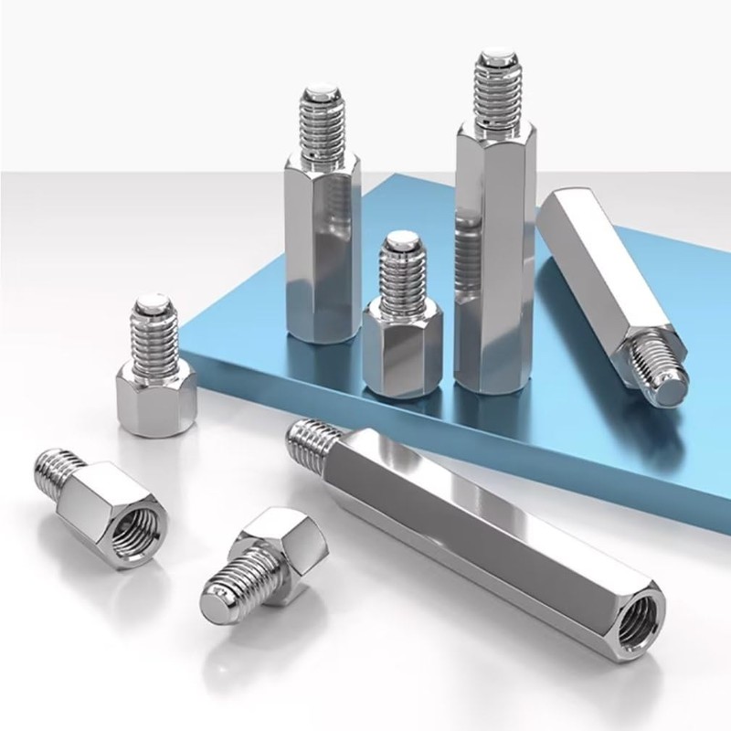 SYDARSYN Spacer Stainless Steel Hex Spacer Sleeves PCB Board Male