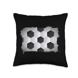 Soccer Ball Unique Stylish Cool Sports Lover Gifts Throw Pillow