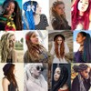 SEGO 20 Inch Dreadlocks Braids Extensions Synthetic Braiding Hair Crochet