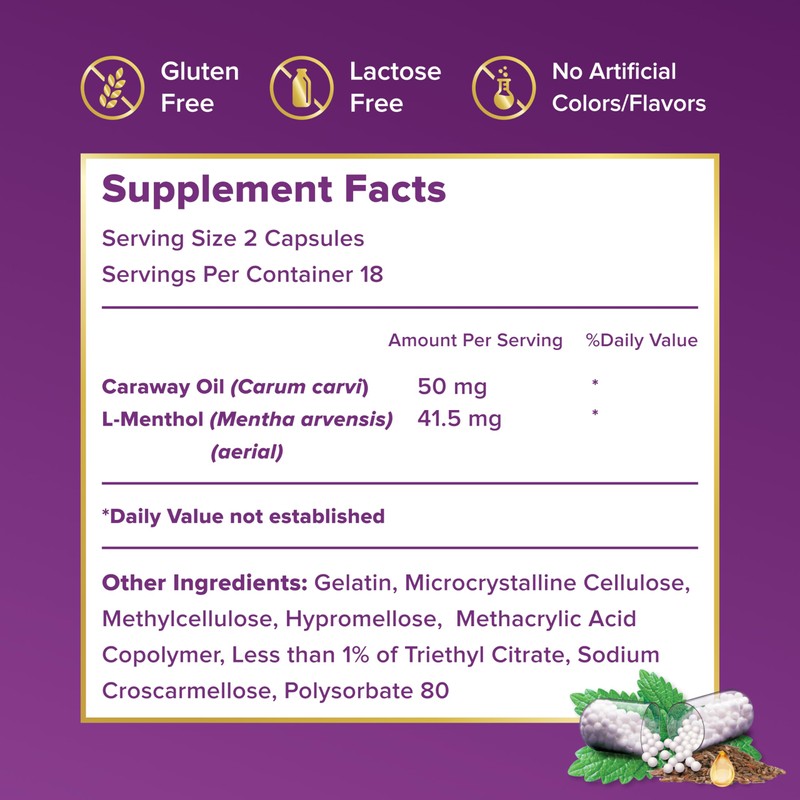FDgard Gut Health Supplement, Indigestion, Nausea & Bloating, Upset Stomach,