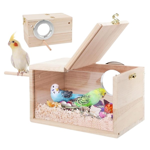 Parrot Breeding Box | Bird Cage House | Bird Nesting