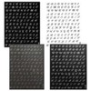 12 Sheets Nail Art Stickers Star Nail Decals 3D Self-Adhesive