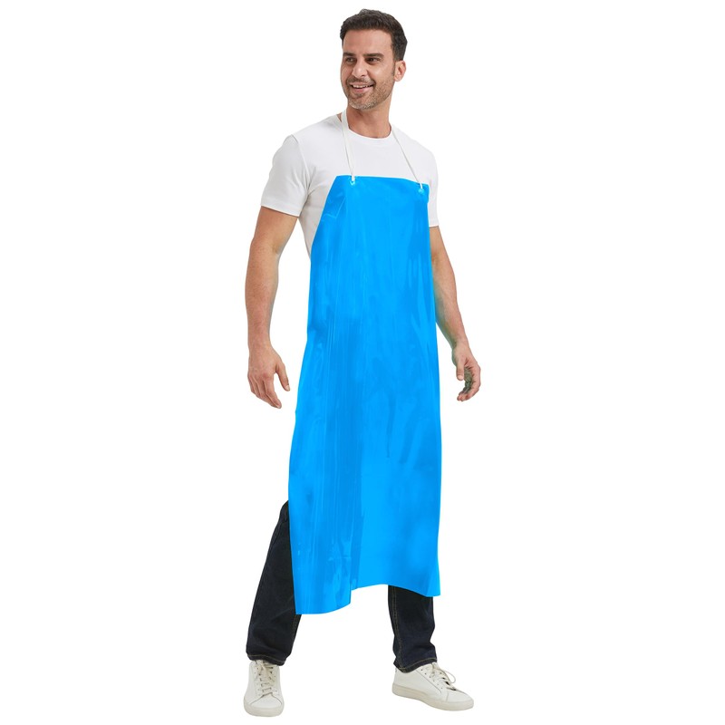 Nanxson Unisex Bib Apron TPU Waterproof Odourless Lightweight Work Apron