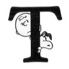 S&C Snoopy [Sticker] Heat and Water Resistant Initial Sticker /