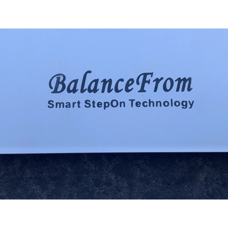 BalanceFrom Bathroom Scale Digital Body Weight with Step-On Technology -