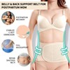 WUSANNA Bauchgurt nach Geburt Rückbildungsgürtel nach Geburt Postpartum Belly Wrap