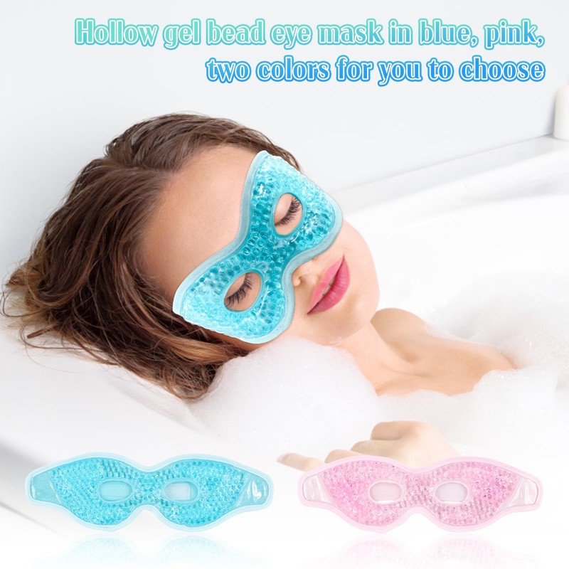 Anseom Cooling Eye Mask, Pack of 2, Cooling Mask, Eyes,