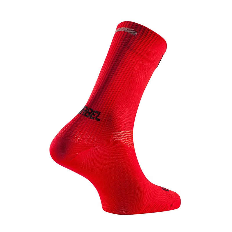 LURBEL Cosmos Cycling Socks - red, size: s