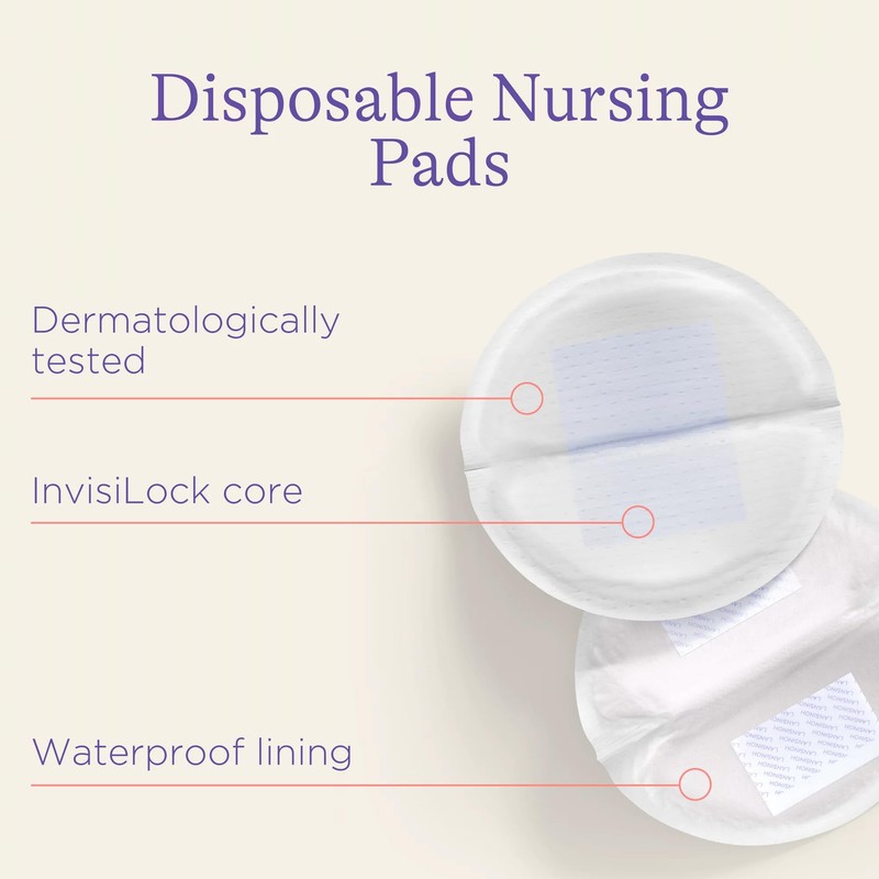 Lansinoh Nursing Pads Stay Dry 60 Each ( Pack of