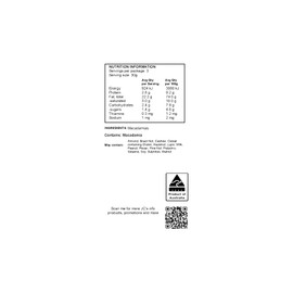 J.C.'s Quality Foods Natural Macadamias 100G