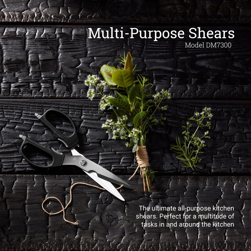 Shun Multi Purpose Kitchen Shears, Heavy Duty Cooking Scissors, Durable