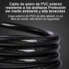 Candado Cadena Reforzado Alta Seguridad Para Bici O Moto