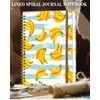 WLPFSAHF Spiral Journal Notebook for Women, Hardcover A5 College Ruled
