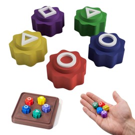 Randomgo Korean Game: Gongi Korean Game, Gongi Jack Stone Set, Traditional Korean Game for Kids and Adults