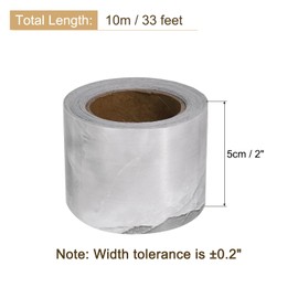 uxcell Wood Grain Tape, 2" x33 Ft Self Adhesive Wood Grain Repair Patch for Baseboards, Doors, Floor Repair, Furniture Home Decor Cloud Gray