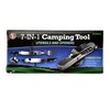 SE KC5006S 7-in-1 Multi-Function Camping Tool Stainless Steel
