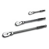 Capri Tools Ratchets, True 72-Tooth, 5-Degree Swing Arc (3-Piece Set/Flex-Head
