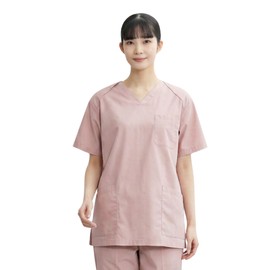 Nissen 102 Cotton Easy Scrubs, Unisex, Adults, Nursereine Original Fabric, Coana, Pink, M