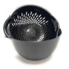 Mintra Home Mixing Bowl with Colander/Strainer 2 Piece (Large 4.5L,