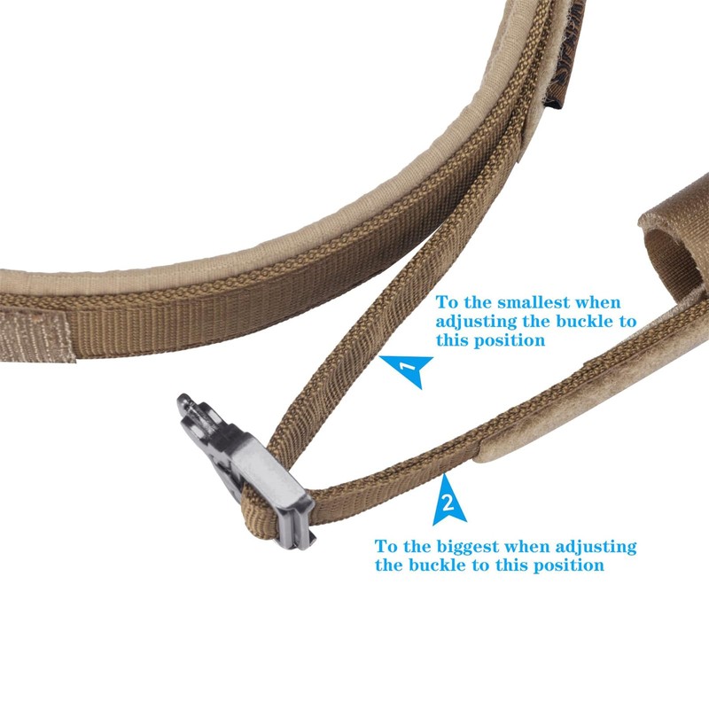 EXCELLENT ELITE SPANKER Tactical Dog Collar Adjustable K9 Military Dog